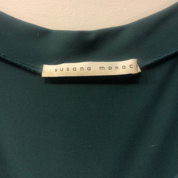 Susana Monaco empire waisted teal dress SZ Medium - Picture 6 of 9